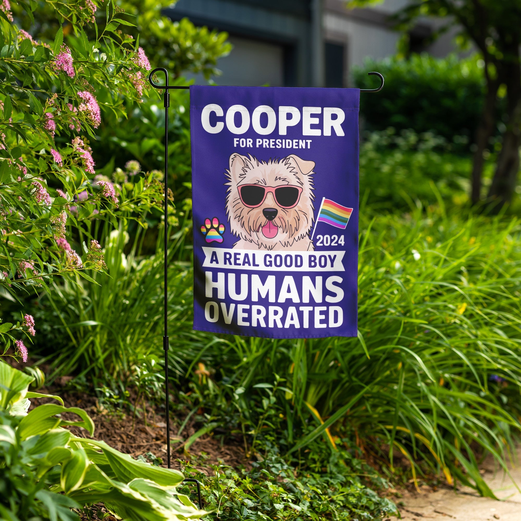 Funny Custom Garden Flag