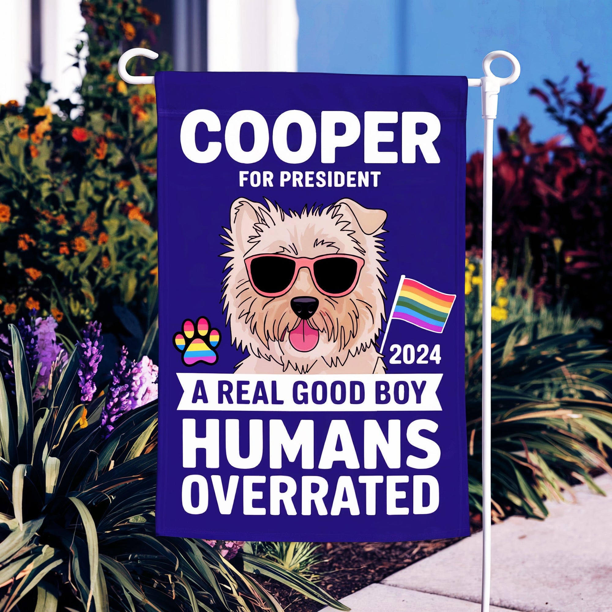 Funny Custom Garden Flag