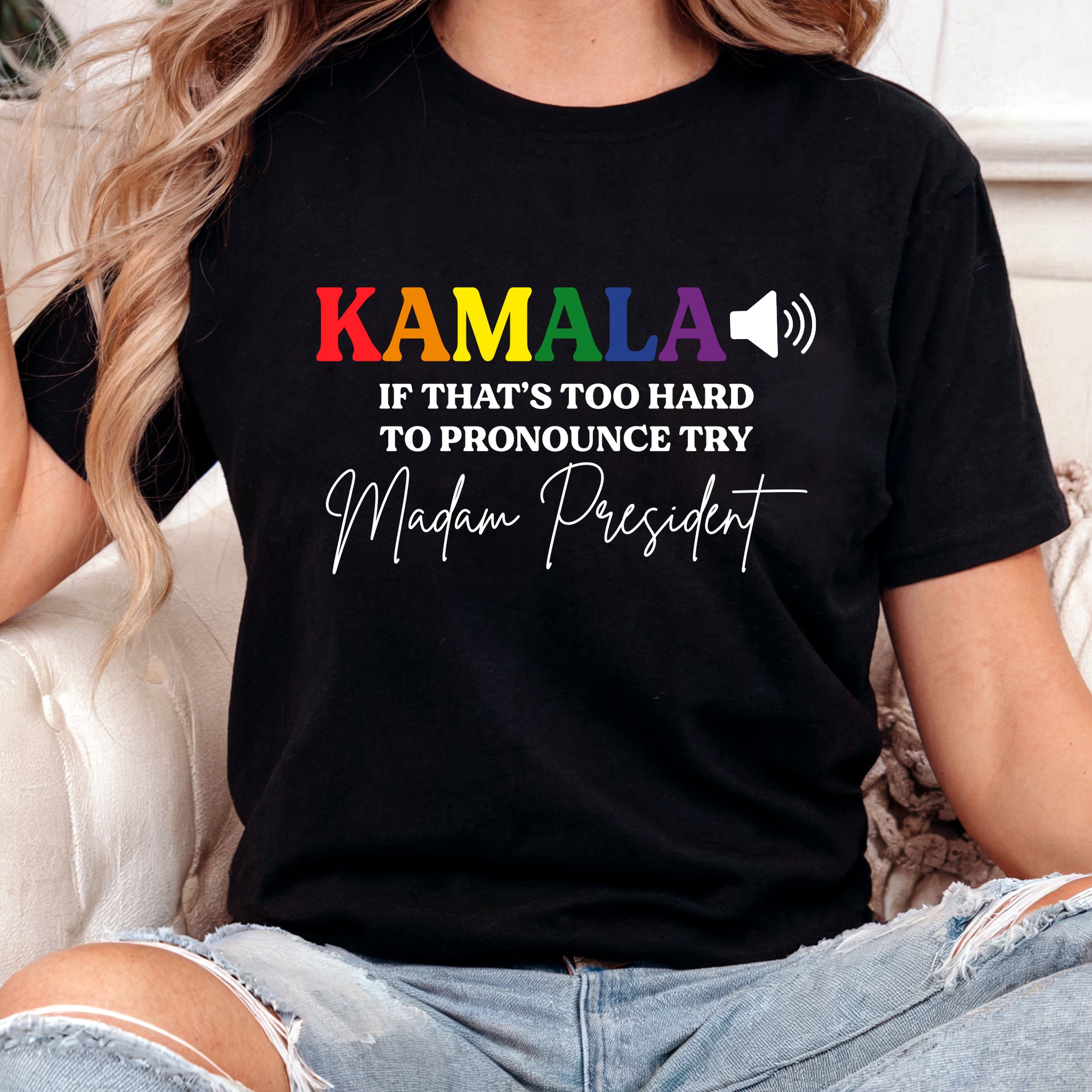Kamala Madam President T Shirt & Hoodie