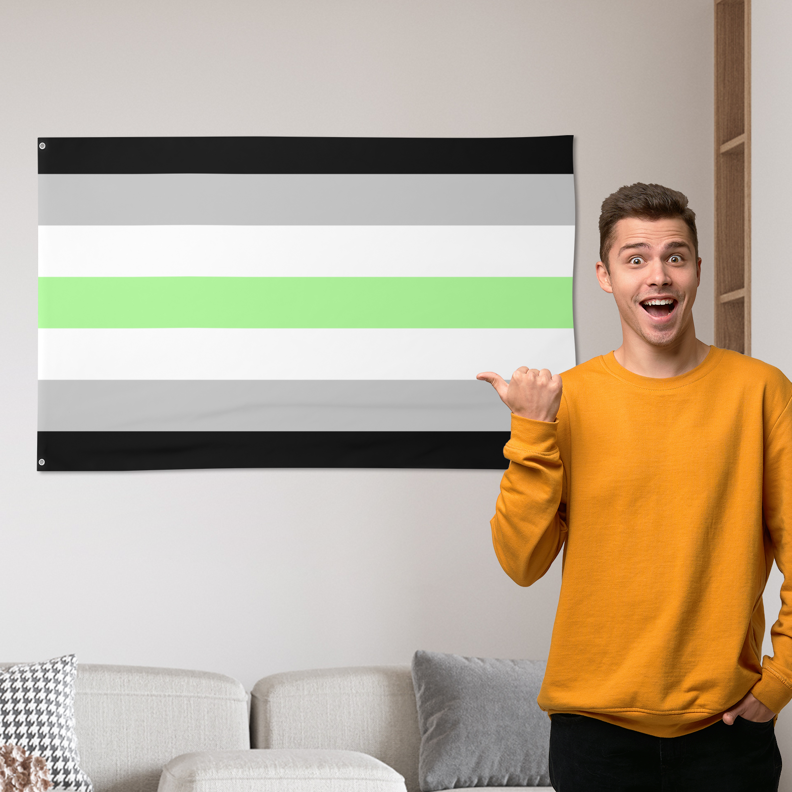 Agender Pride Flag