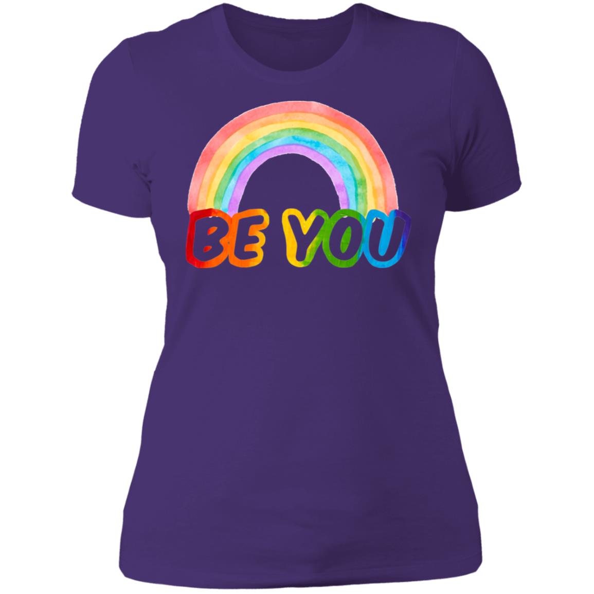 Be You Vibrant Rainbow Pride T shirt & Hoodie