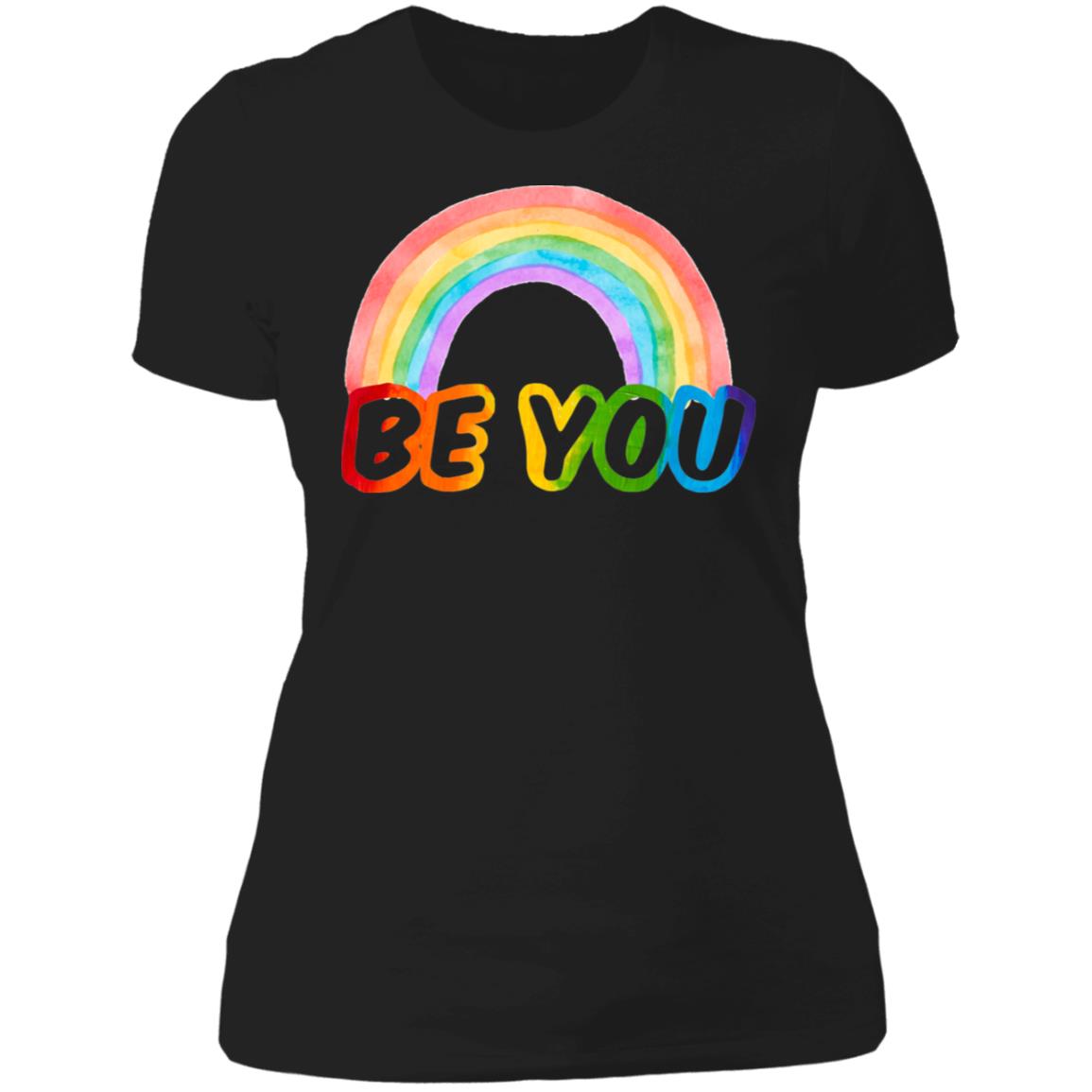 Be You Vibrant Rainbow Pride T shirt & Hoodie