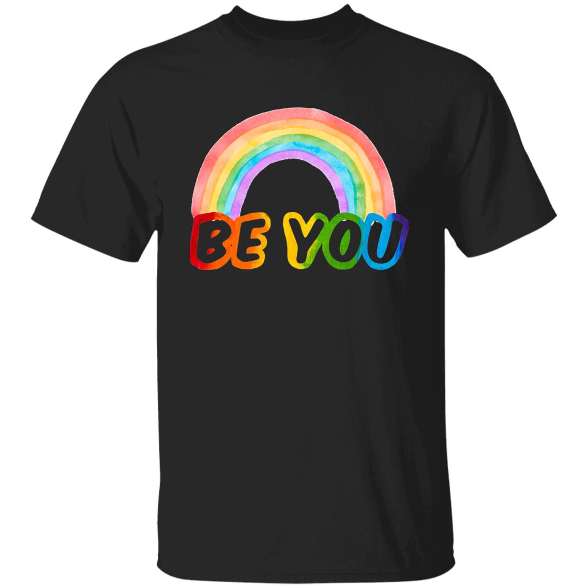 Be You Vibrant Rainbow Pride T shirt & Hoodie