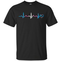 Trans Pride Heartbeat T Shirt,