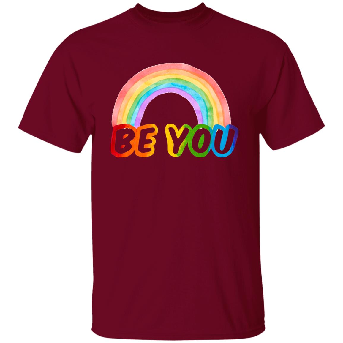 Be You Vibrant Rainbow Pride T shirt & Hoodie