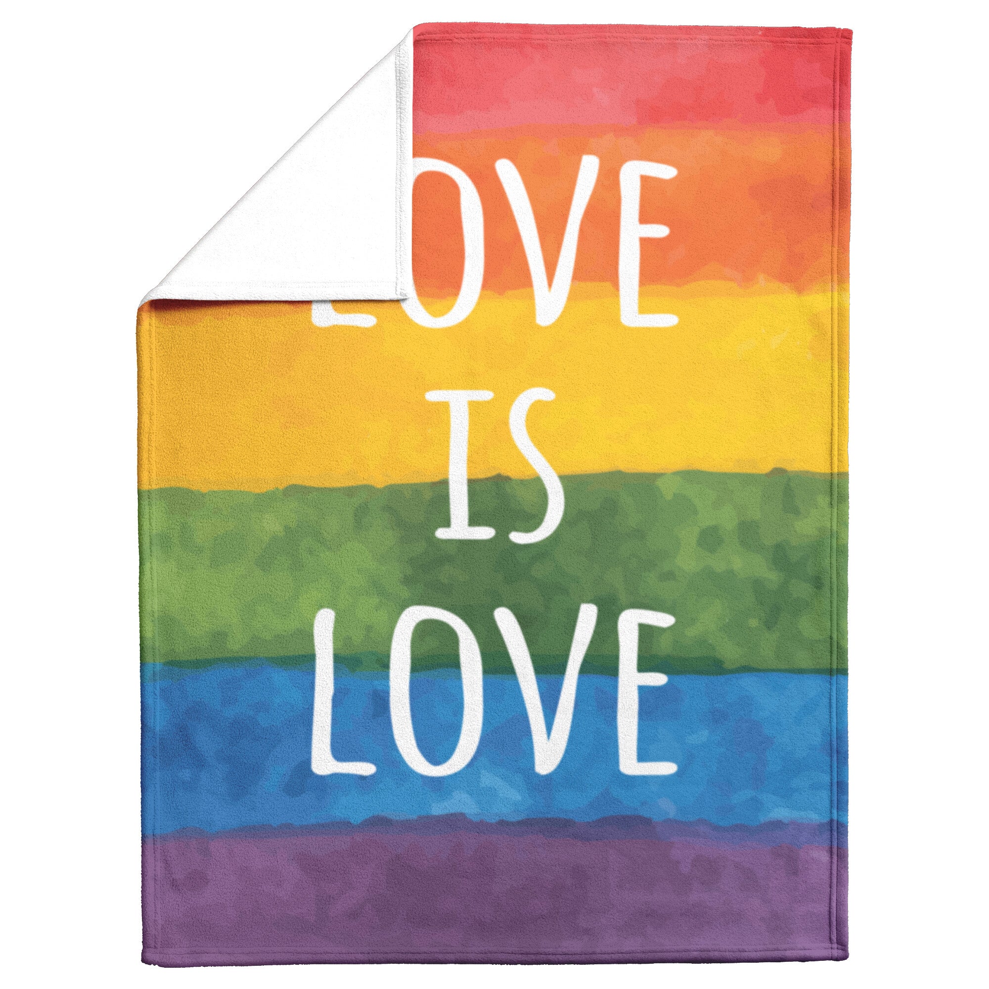 Love is Love Pride Blanket