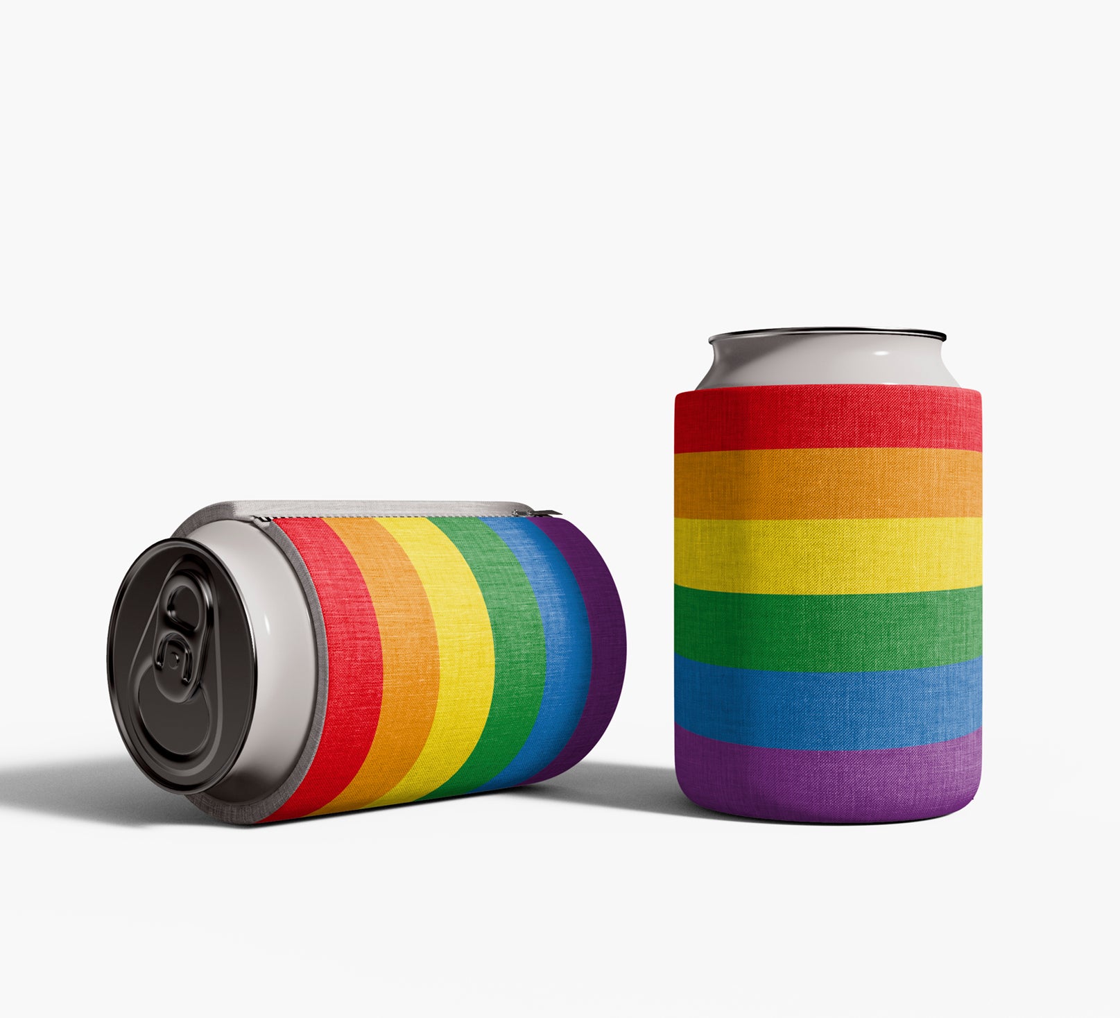 Rainbow Pride Can Cooler