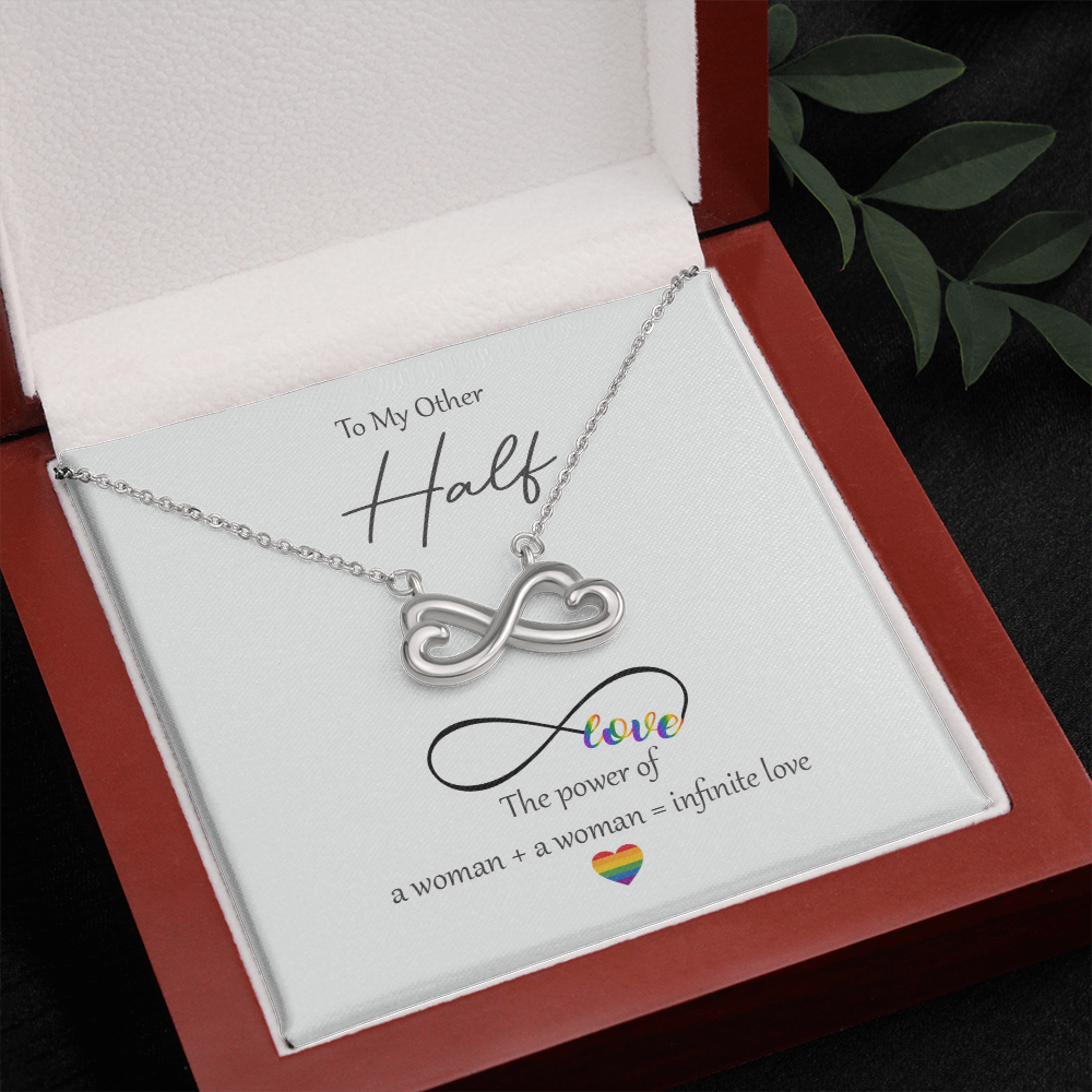 Infinity Love Necklace for Everlasting Love