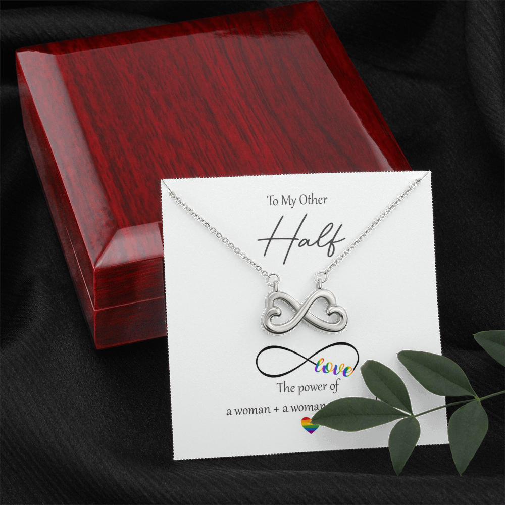 Infinity Love Necklace for Everlasting Love