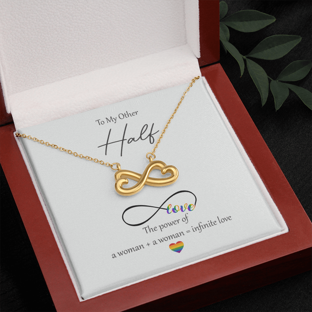 Infinity Love Necklace for Everlasting Love