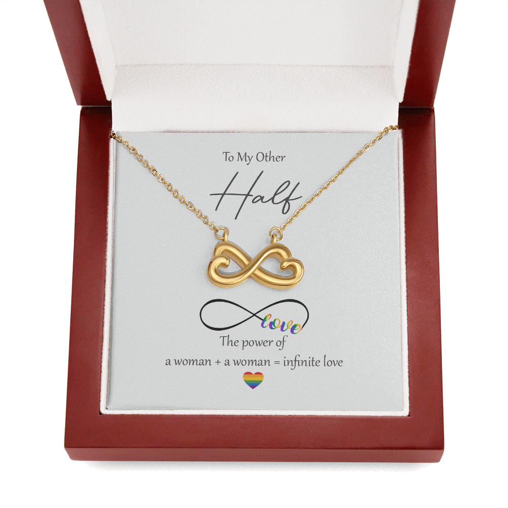 Infinity Love Necklace for Everlasting Love