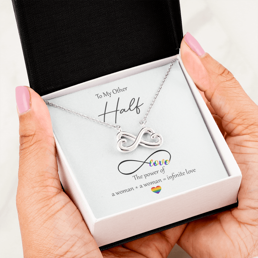 Infinity Love Necklace for Everlasting Love