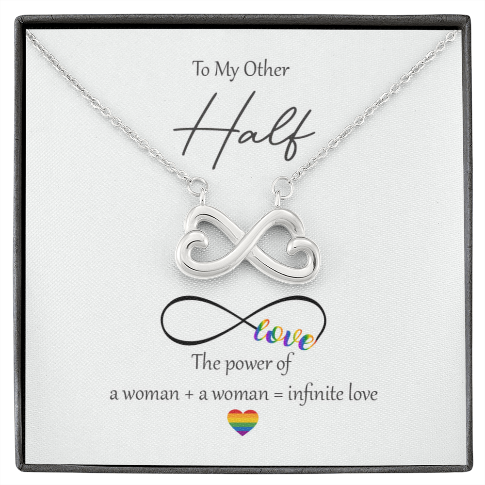 Infinity Love Necklace for Everlasting Love