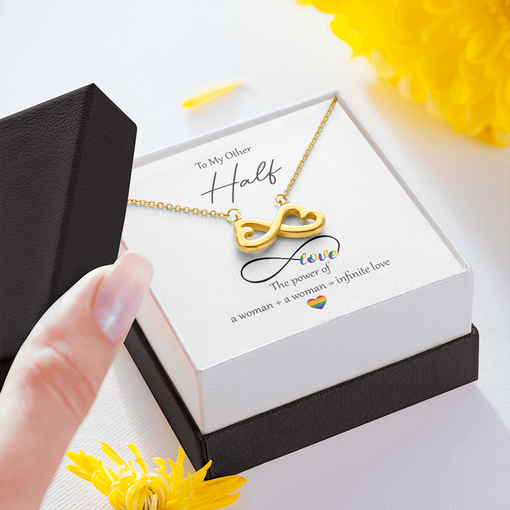 Infinity Love Necklace for Everlasting Love