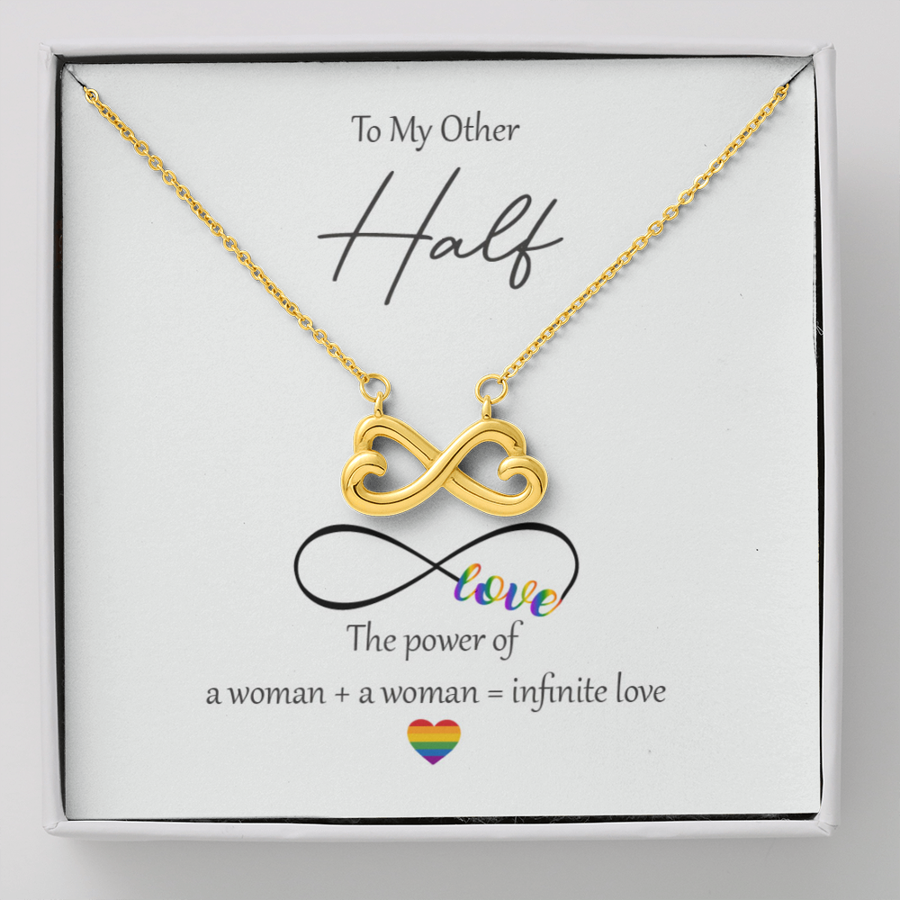 Infinity Love Necklace for Everlasting Love