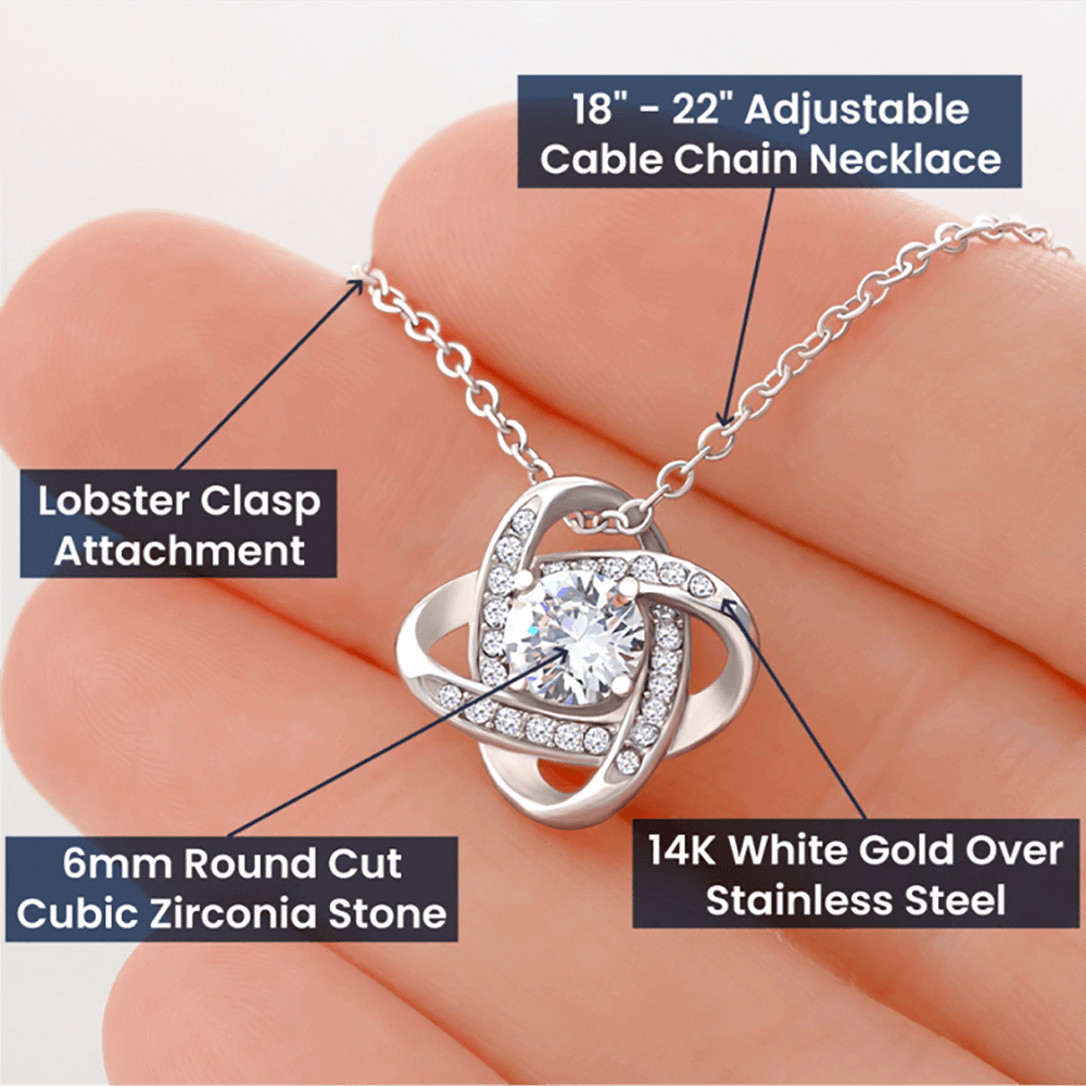 Love Knot Necklace for your Partner | Love Wins Necklace