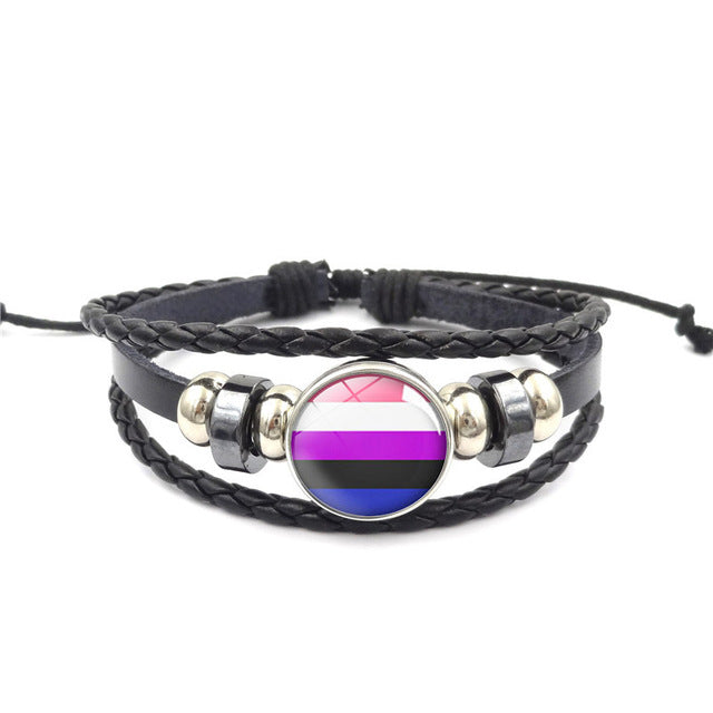 Rainbow Pride Month Special Wristband Bracelet
