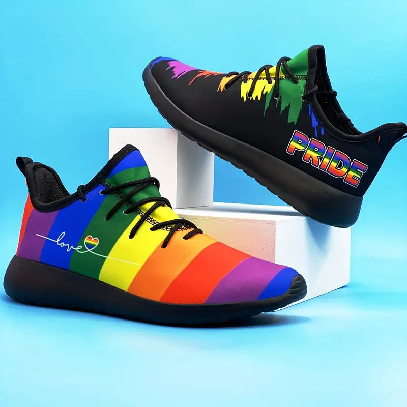 LGBT Pride Men's Love Pride Sneakers