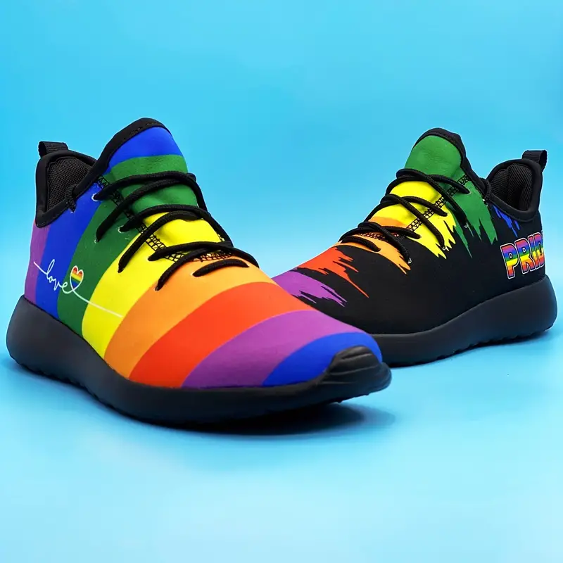 LGBT Pride Men's Love Pride Sneakers