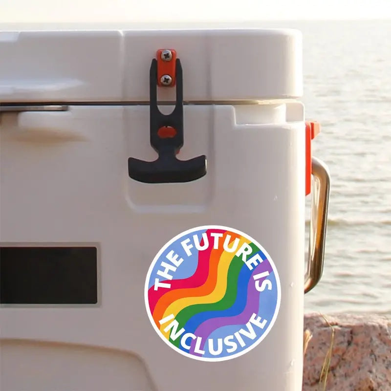 The Future Is Inclusive Pride Rainbow Sticker