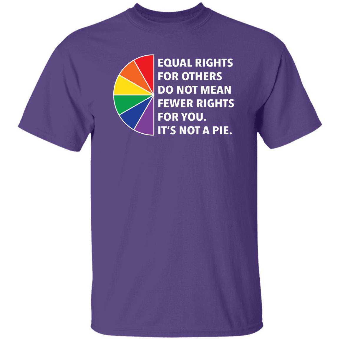 purple equal rights t shirt