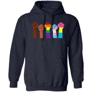 Bold Equality Pride pullover Hoodie