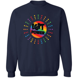 rainbow lgbt power sweatshirt