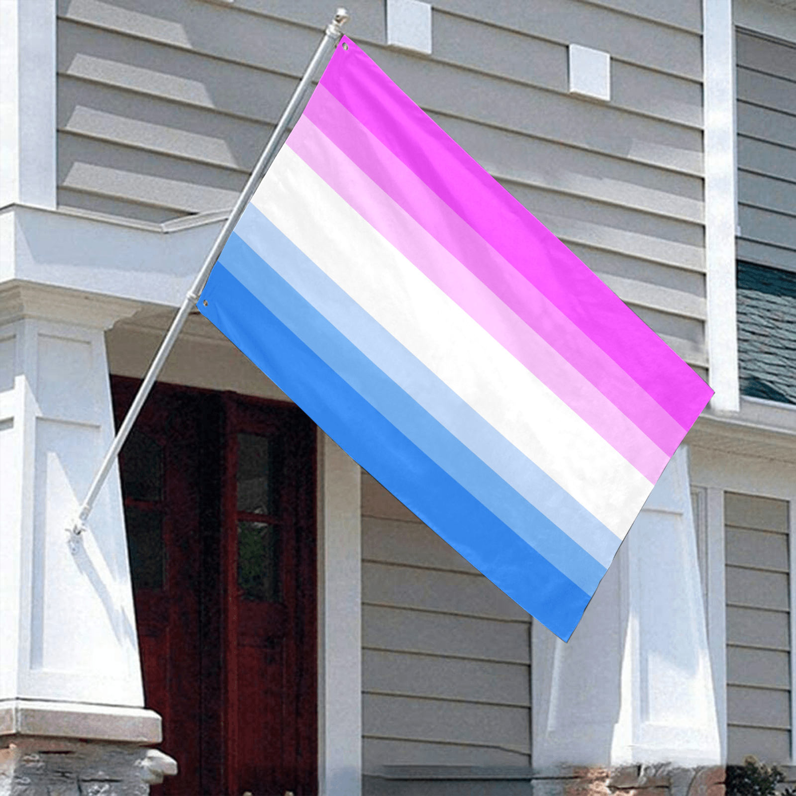 Bi Curious Pride Flag