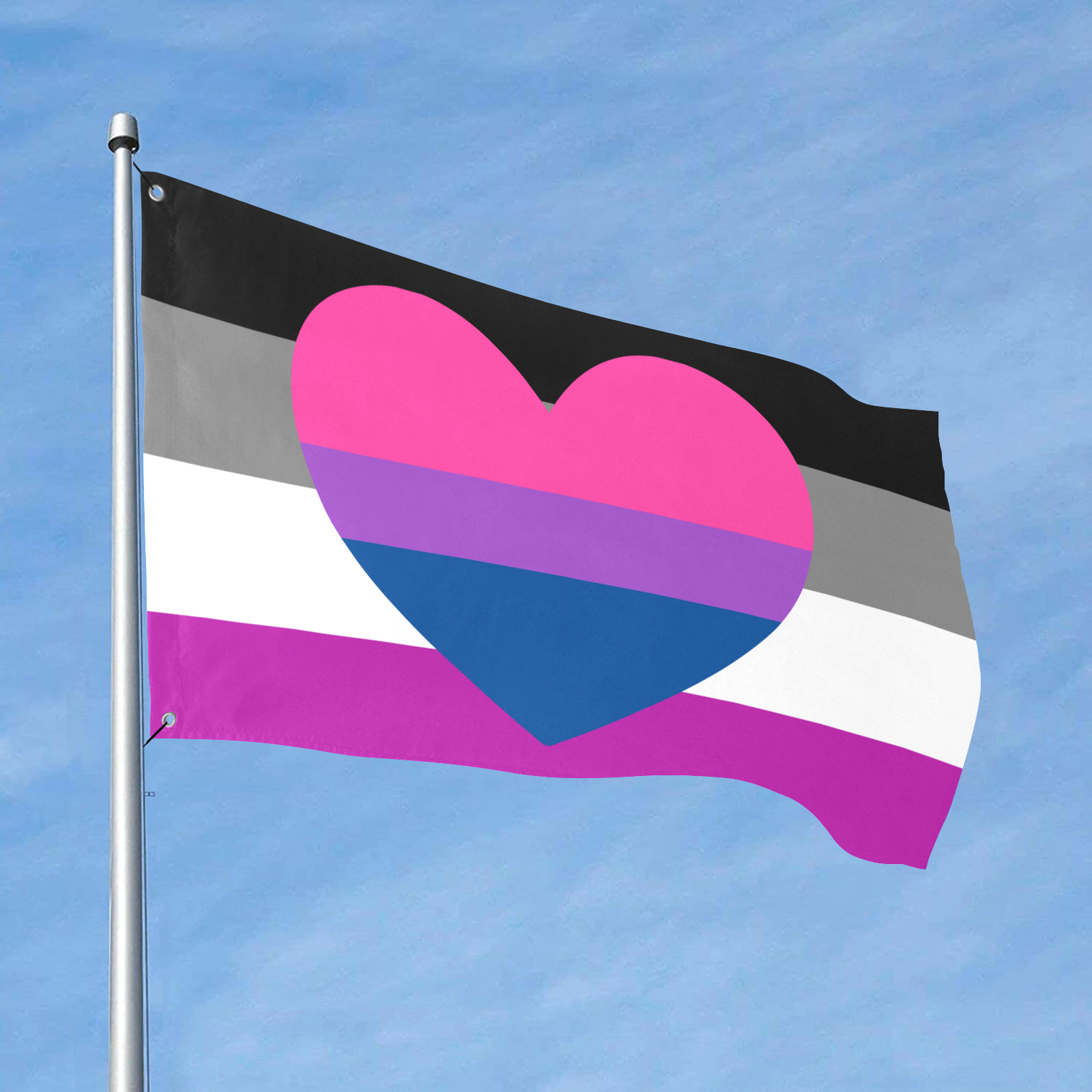 Biromantic Asexual Flag