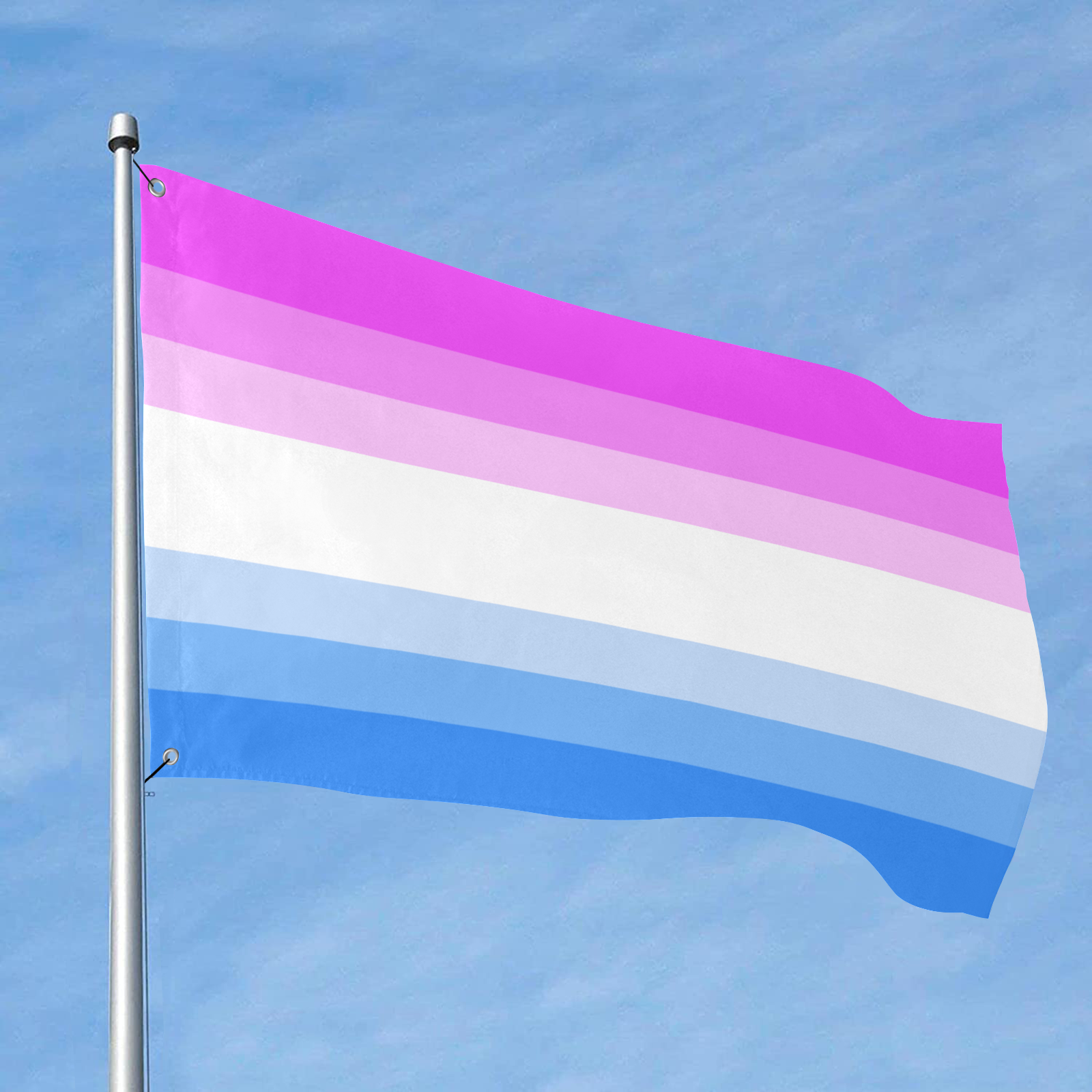 Bi Curious Pride Flag