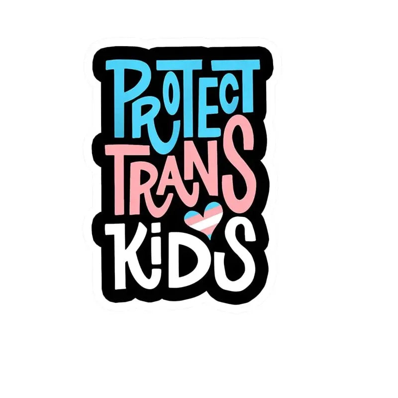 Protect Transgender Children LGBT Pride Stickers