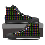 Rainbow Skull Sneakers, High top Shoes and Casual Shoes