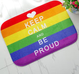 "Keep Calm and Be Proud" Kitchen Carpets And Door Mats