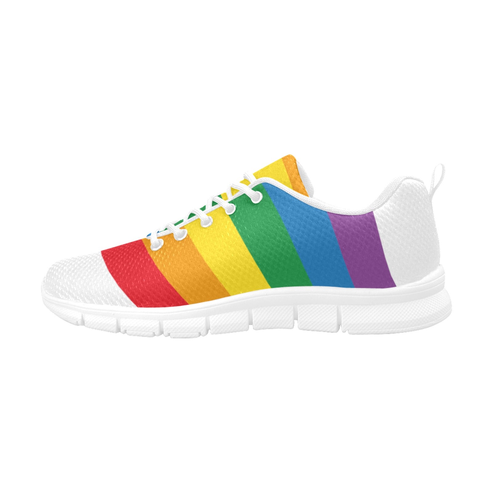 Personalized Rainbow Sneakers With Initials