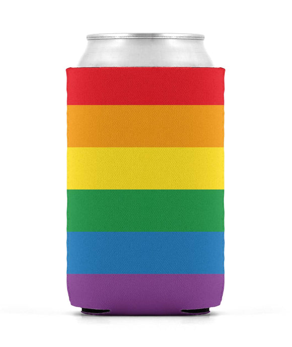 Rainbow Pride Can Cooler Can Sleeve
