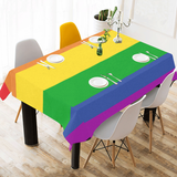 Rainbow Cotton Table Cloth
