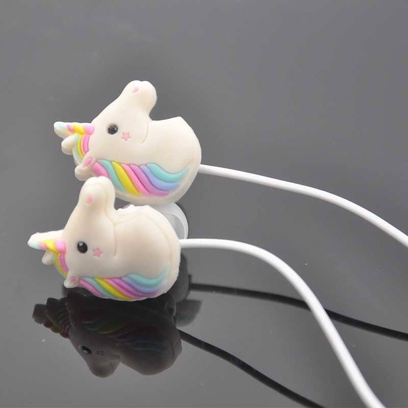 Rainbow Unicorn Earphones