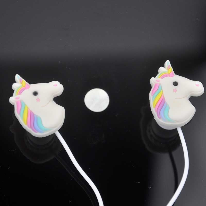 Rainbow Unicorn Earphones
