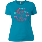 Love Outside The Box tshirt for women LGBT Pride women tshirt
