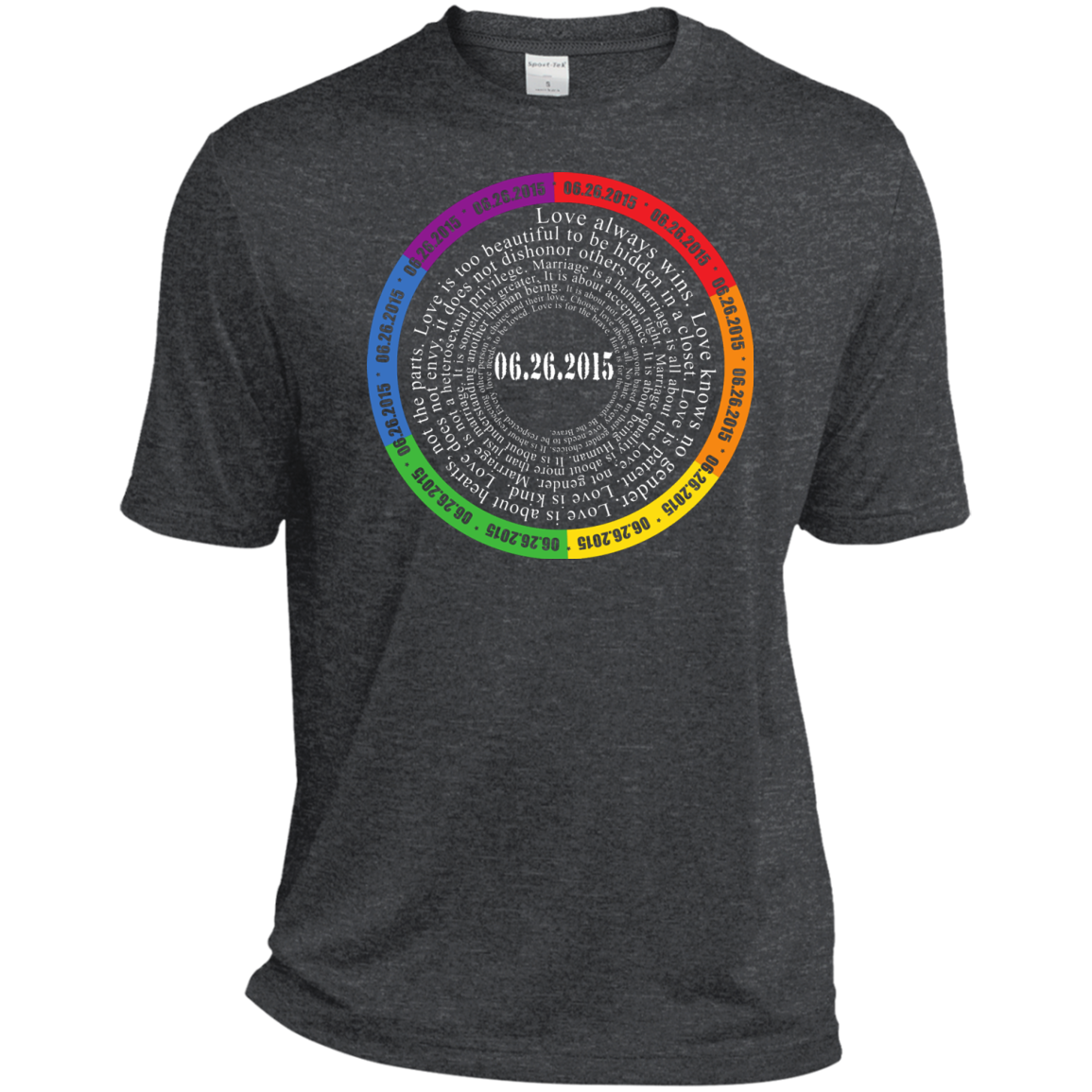 The "Pride Month" Special Shirt LGBT Pride dark grey shirt for Men