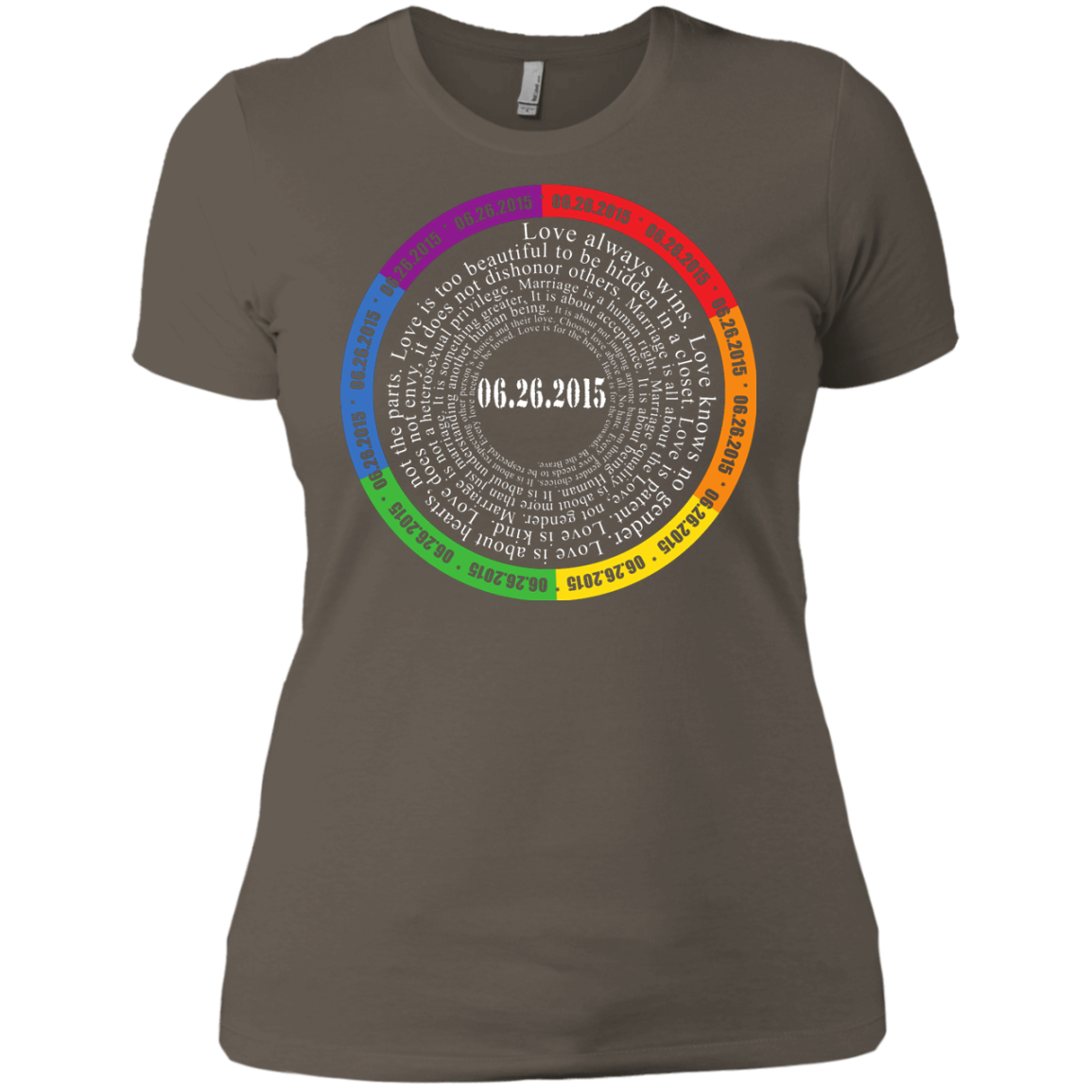 The "Pride Month" Special Shirt LGBT Pride round neck sport shirt for women