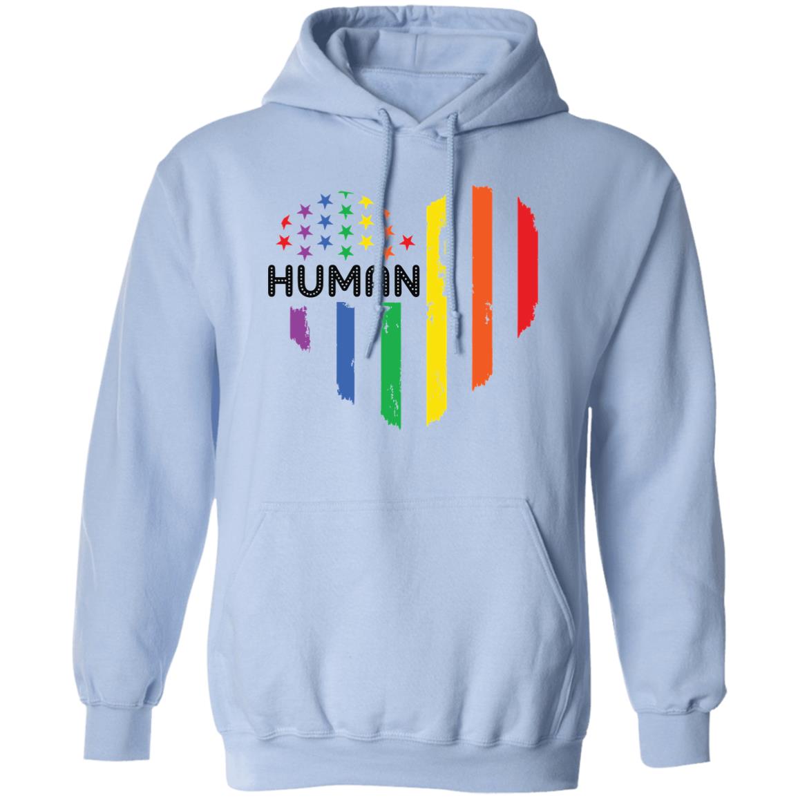 Human Rainbow Flag Shirt, Hoodie