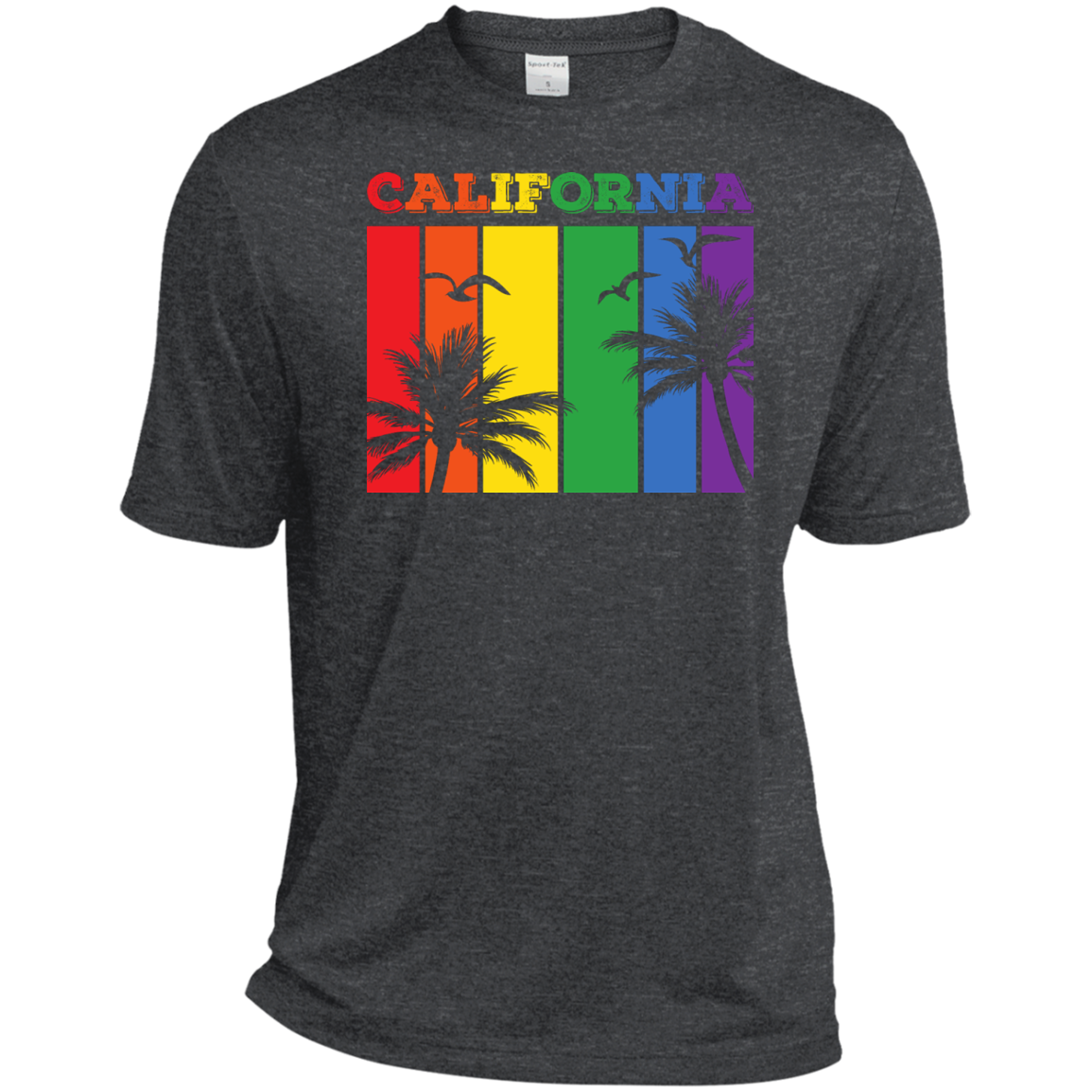 California Rainbow Strips Pride T-Shirts & Shirt