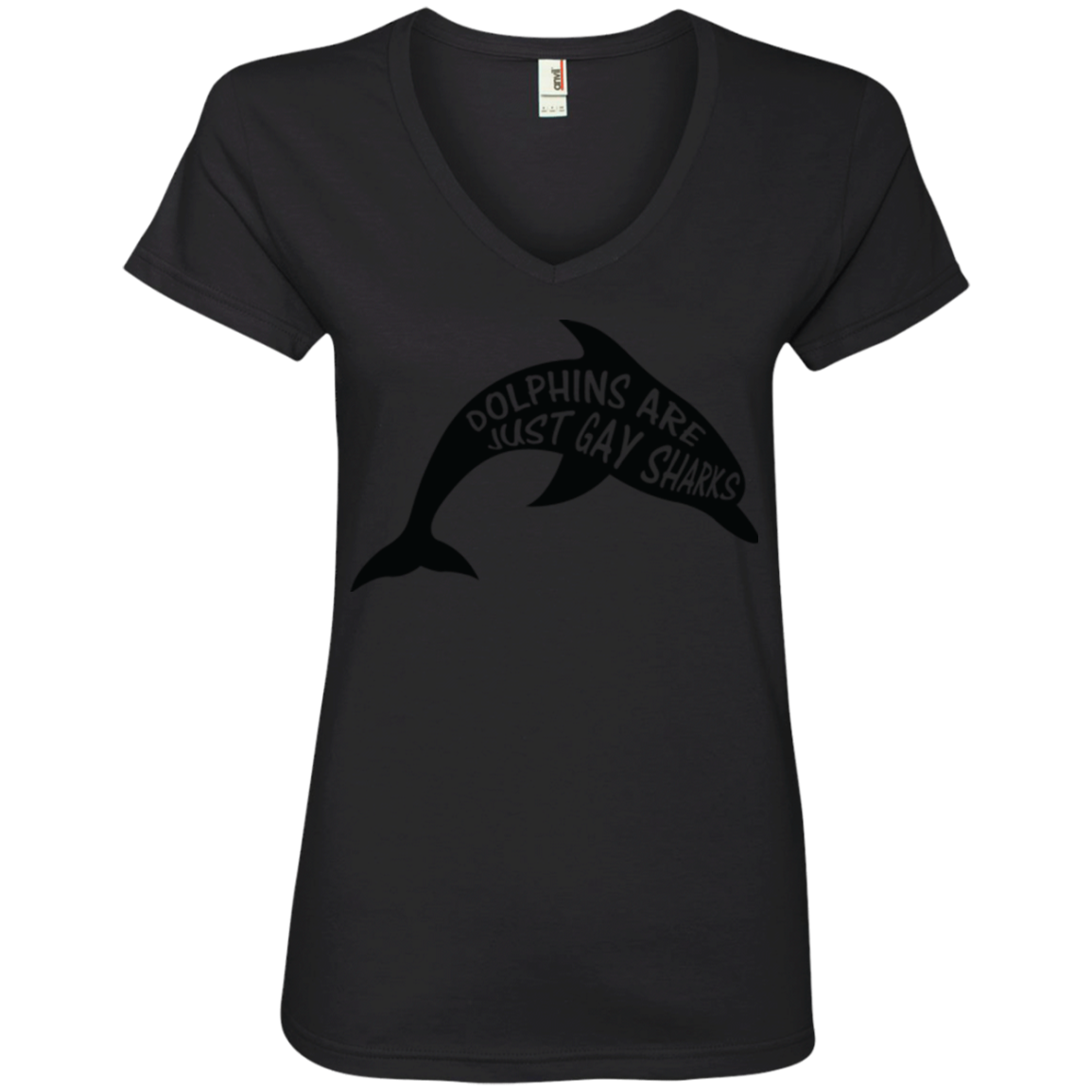 Dolphins are Just Gay Sharks Funny LGBT T Shirt | funny quote LGBT Shirt for Men & Women