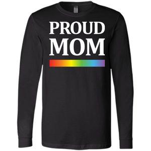 LGBT Pride "Proud Mom" Full Sleeves tshirt for Men