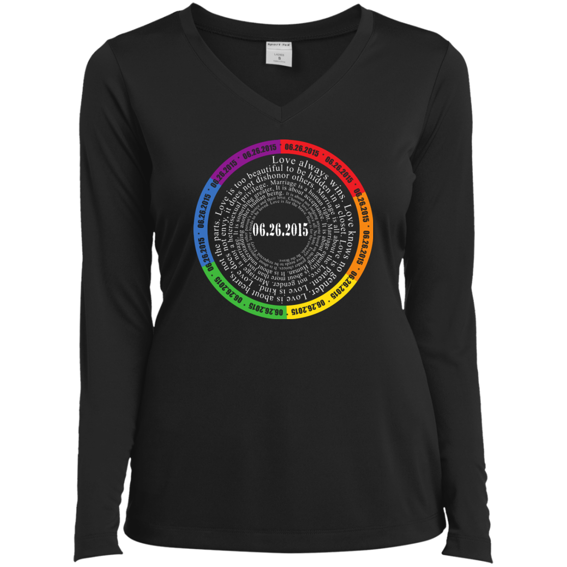 The "Pride Month" Special Shirt LGBT Pride v-neck full sleeves shirt for women