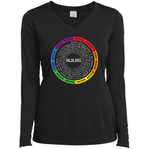 The "Pride Month" Special Shirt LGBT Pride v-neck full sleeves shirt for women
