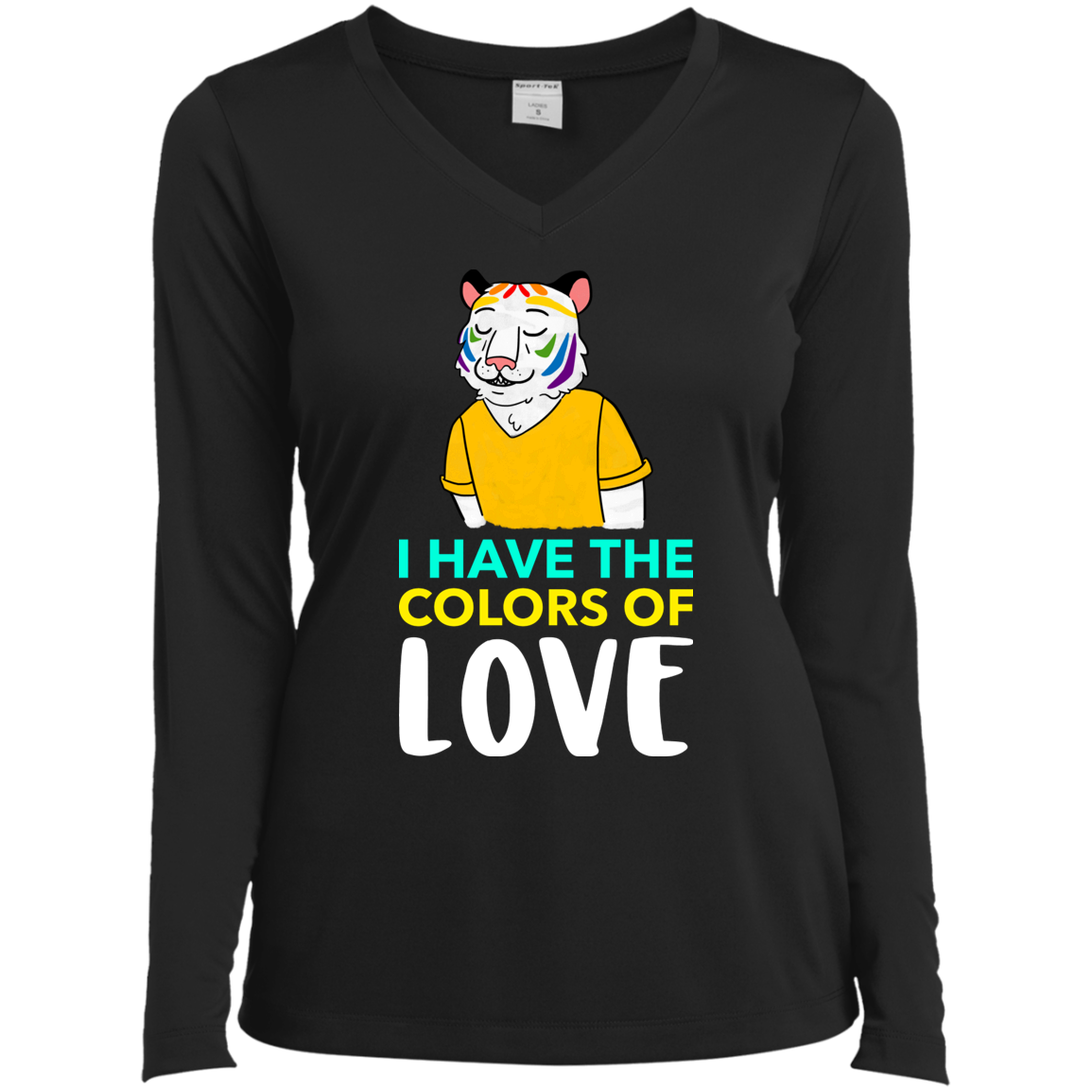 I have the colors of love pride shirt