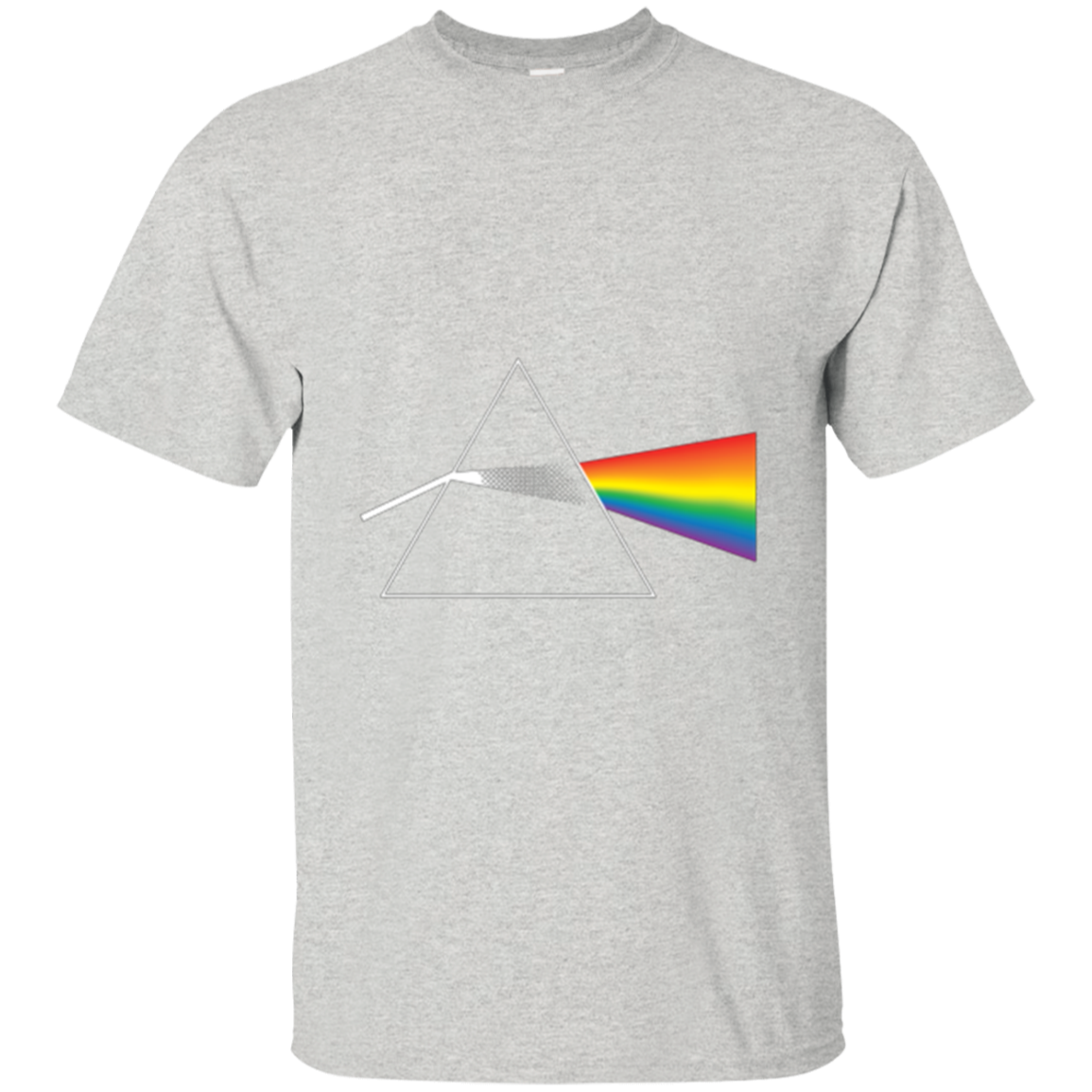 Gay Pride Prism Effect Shirt