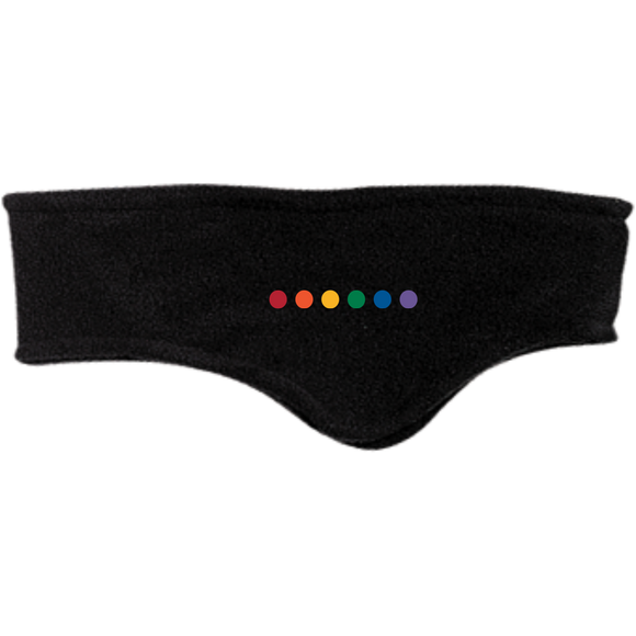 Rainbow Dots Headband